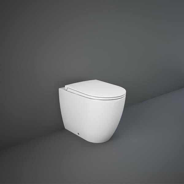 Rak Evo Vaso WC Rimless con Scarico Universale 54 cm - Art. RST1901AWHEA