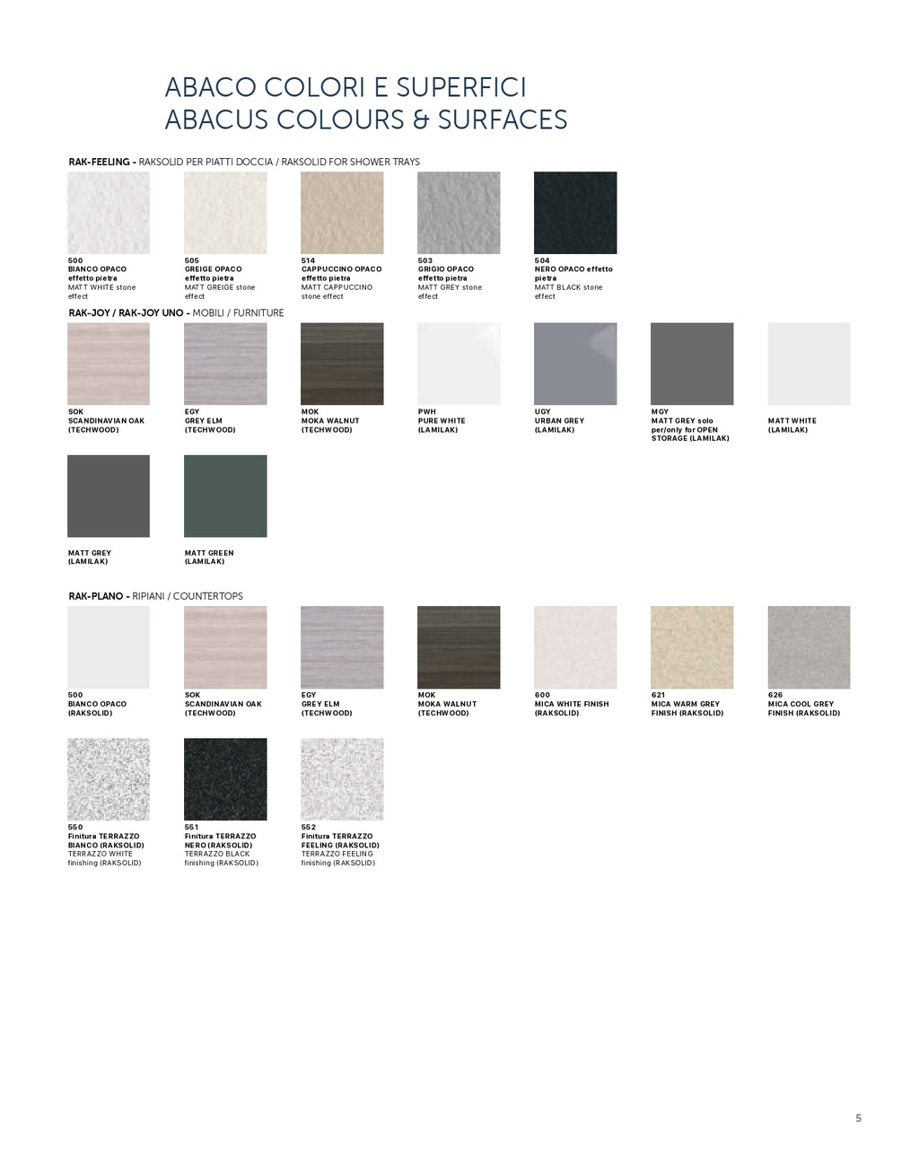 Joy Mobile Sospeso Base 80 Matt Grey RAK