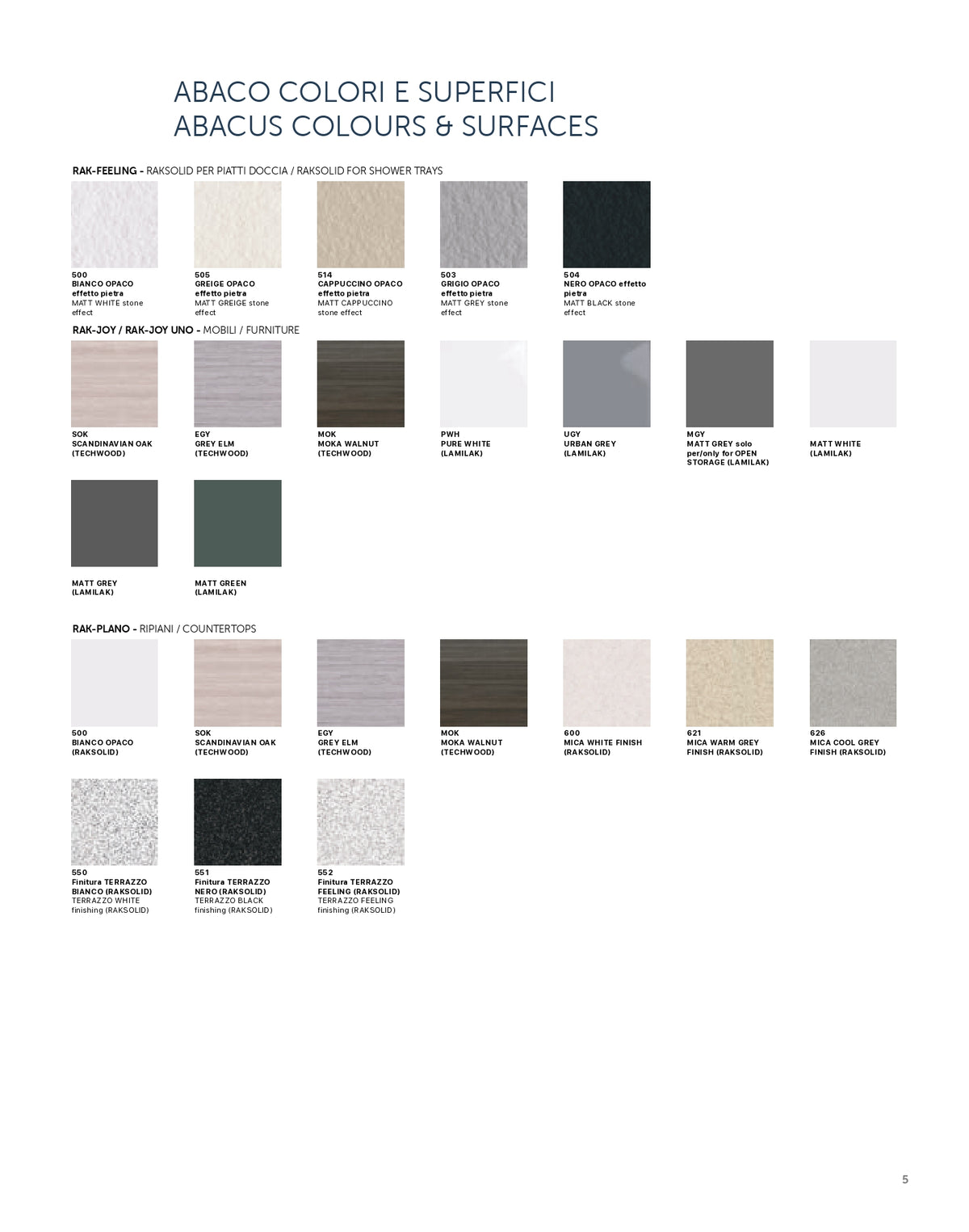 Joy Mobile Sospeso Base 80 Matt Grey RAK